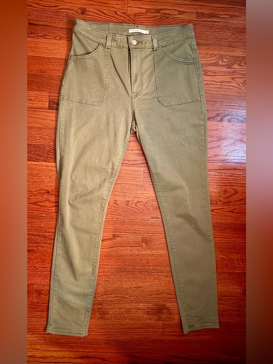 Levi's Denim - Levi's 721 High-Rise Skinny Jeans Moss Green - Size 31x30